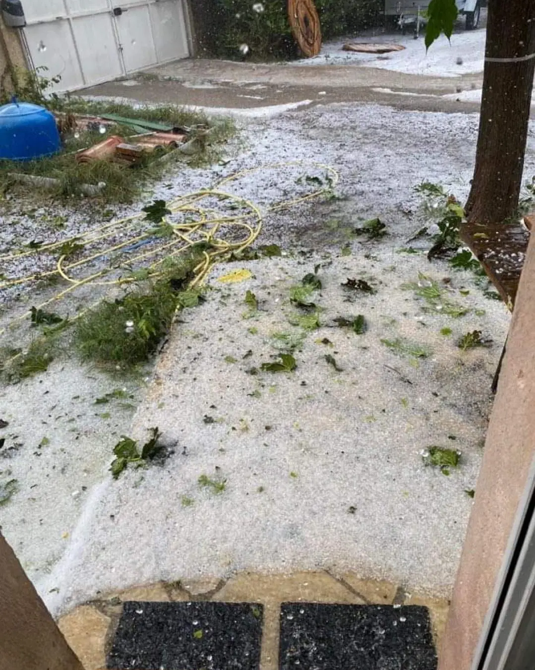 Hérault : un violent orage de grêle frappe plusieurs communes