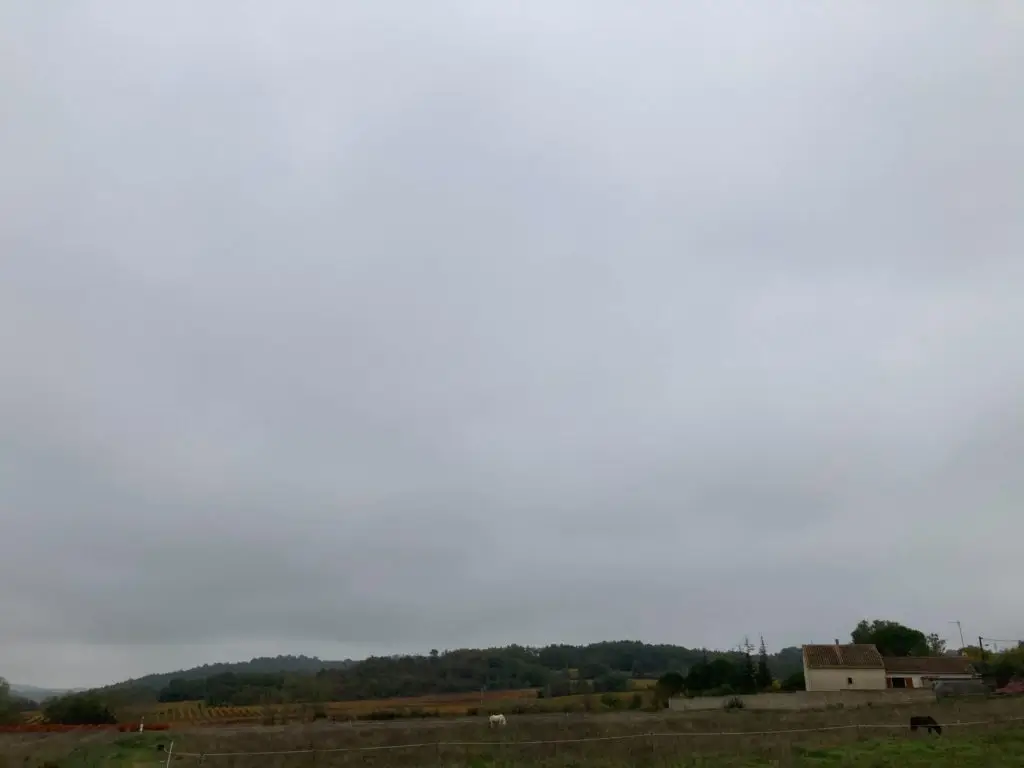 Gard : un temps bien gris ce matin !