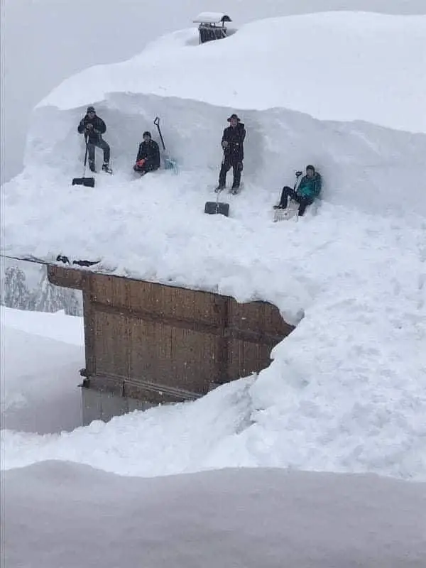 Autriche : plus de 3 mètres de neige dans les Alpes !