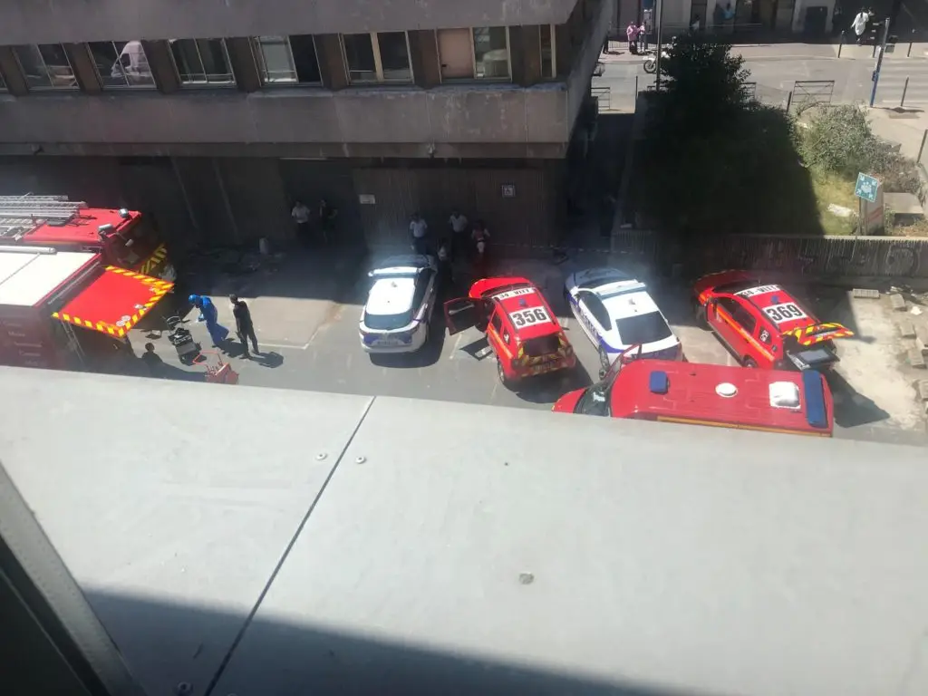 Hérault : important dispositif de secours déployé à la CPAM de Montpellier