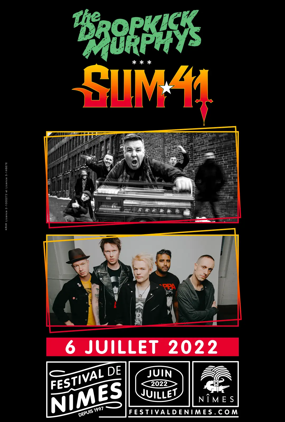 Festival de Nîmes : gagnez vos places pour Dropkick Murphys