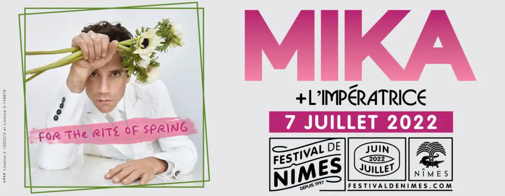 Festival de Nîmes : gagnez vos places pour assister au concert de MIKA