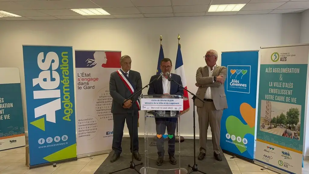 Gard : le Ministre de la Ville et du Logement à Alès ce mercredi 10 août