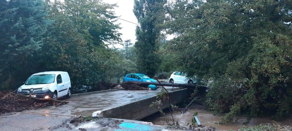 Météo : quelques dégâts après les fortes pluies orageuses de la nuit dernière