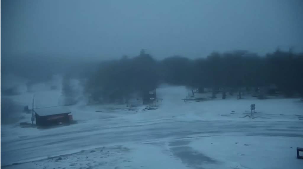 Météo : il neige actuellement sur l’Aigoual dans le Gard