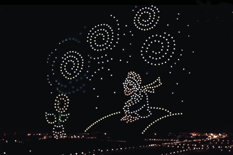La Grande Motte : Game of Drones, un show lumineux aérien avec 400 drones !