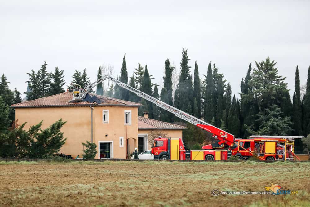 Saint-Christol-lès-Alès : les pompiers maîtrisent rapidement un incendie