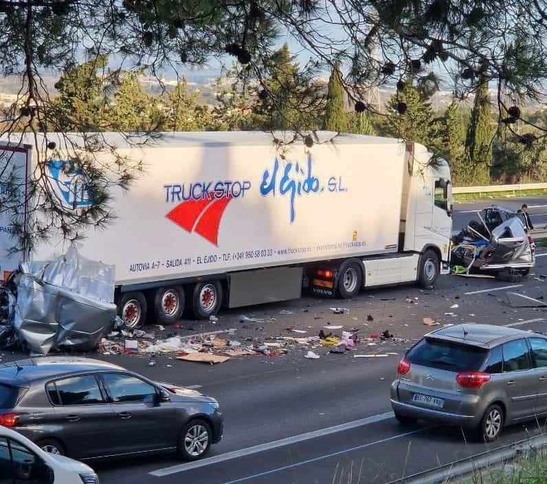 Hérault : coupure de l’autoroute A9 après un grave accident