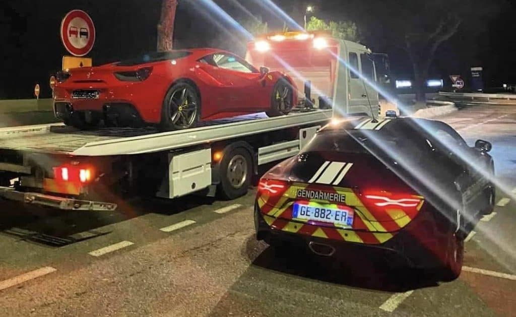 Gard : le conducteur d’une Ferrari flashé à plus de 200 km/h, alcoolisé et sous stupéfiants !