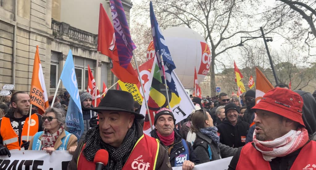 Grève contre la réforme des retraites : forte mobilisation à Nîmes