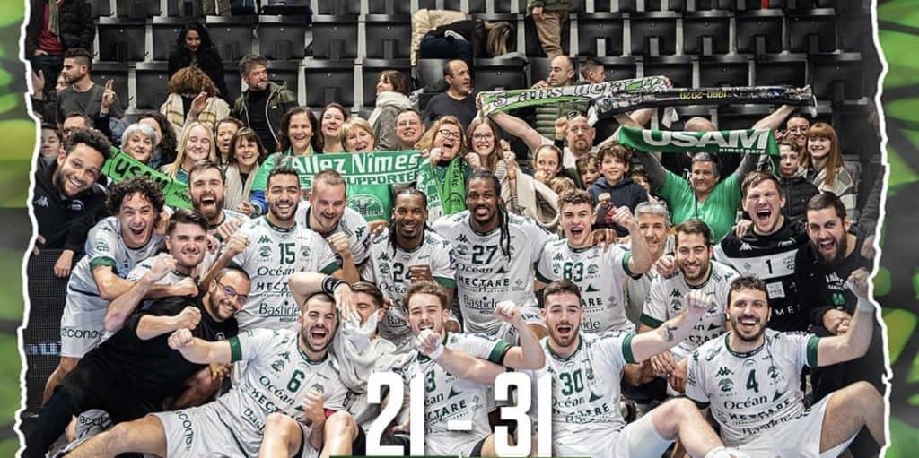 Handball : l’USAM Nîmes – Gard écrase Aix-en-Provence pour la reprise du championnat