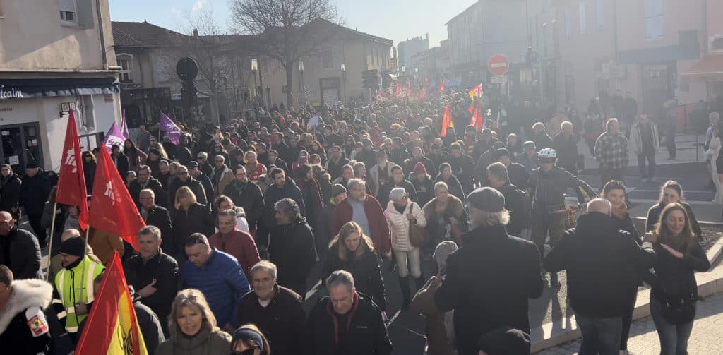 Partout en région, la mobilisation contre la réforme des retraites est impressionnante