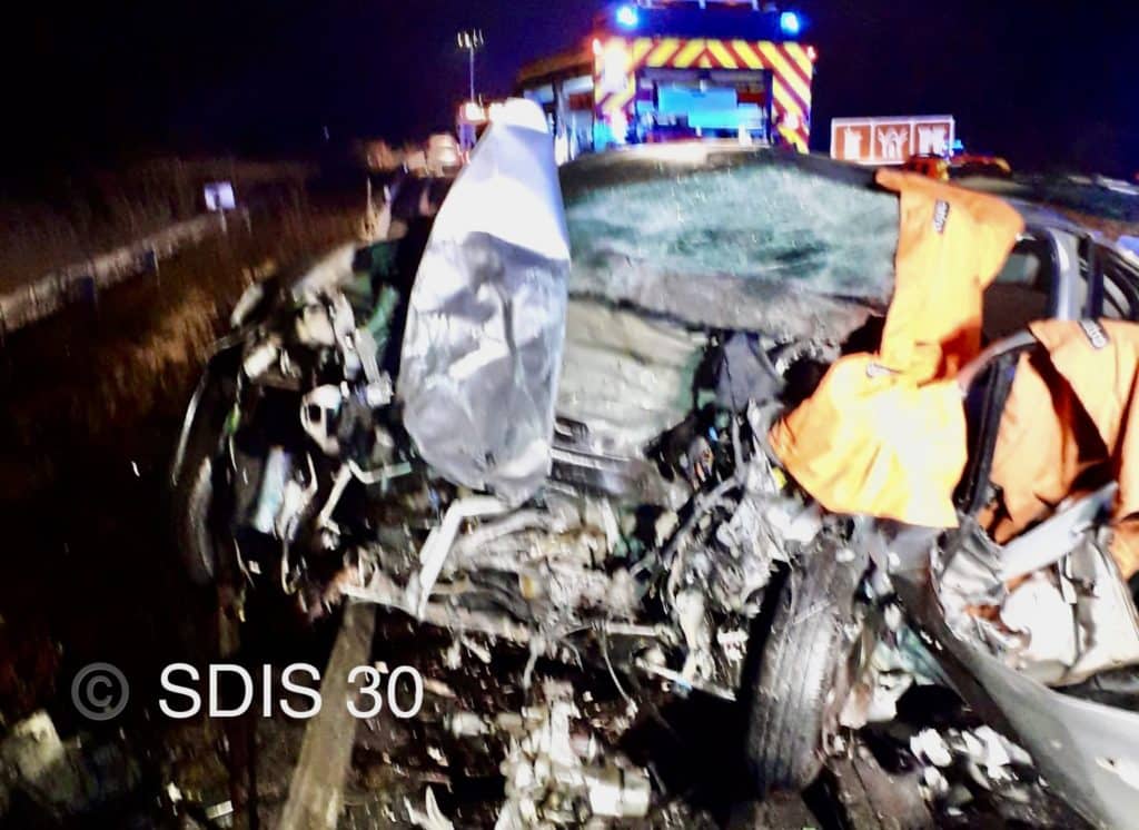 Autoroute A9 : les premières images de l’accident qui a fait 3 morts à Roquemaure dans le Gard