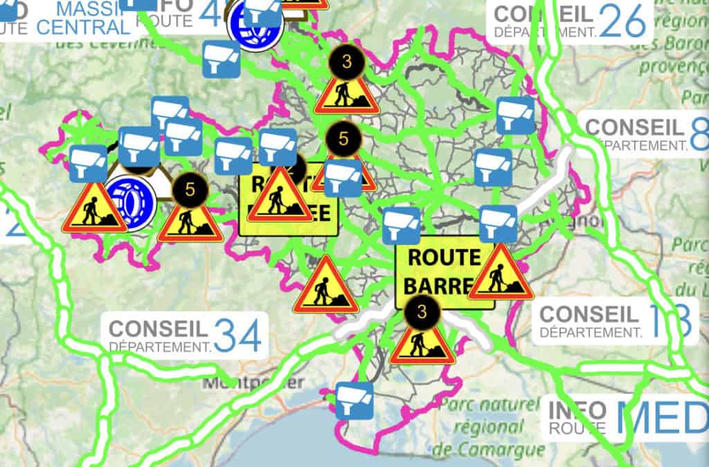 Gard : découvrez les aménagements et travaux prévus sur les routes cette semaine