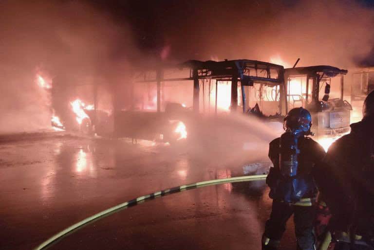 Incendie : plusieurs bus en feu ce mardi soir à Frontignan