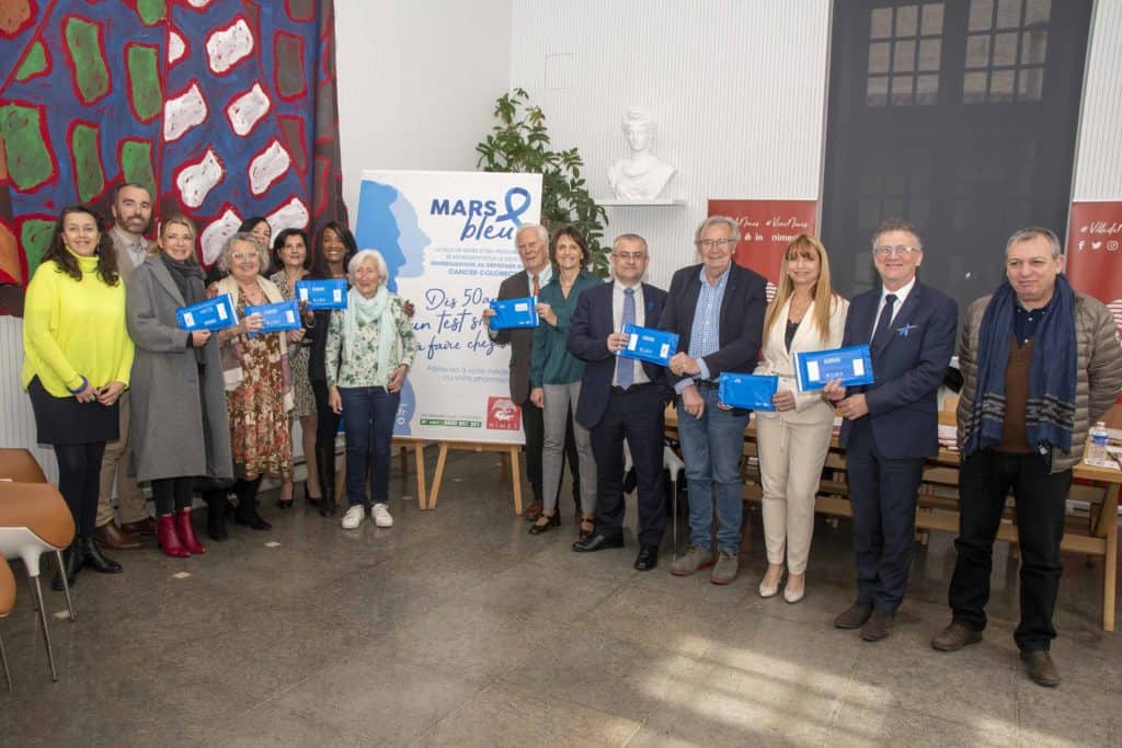 Santé : la ville de Nîmes se mobilise contre le cancer colorectal à l’occasion de « Mars Bleu »