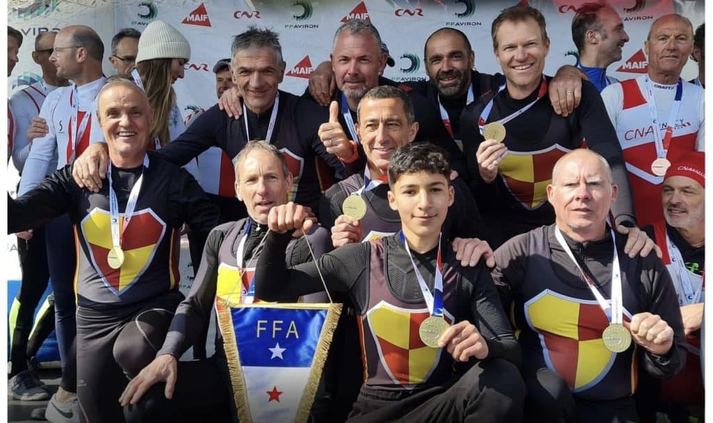Sport : le club d’aviron de Beaucaire sacré champion de France