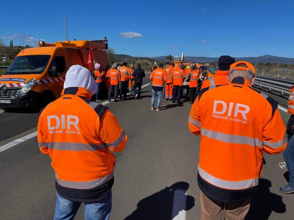 Hérault : manifestation de la DIR en cours sur l’autoroute A75