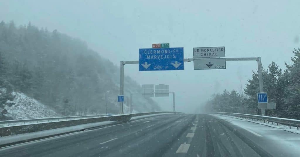 Neige météo