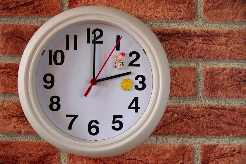 Changement d’heure ce week-end : perte d’une heure de sommeil entre samedi et dimanche !