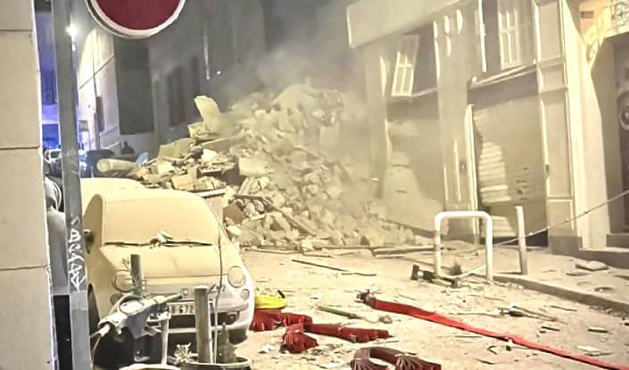 En France : un immeuble s’effondre après une explosion en plein centre-ville de Marseille