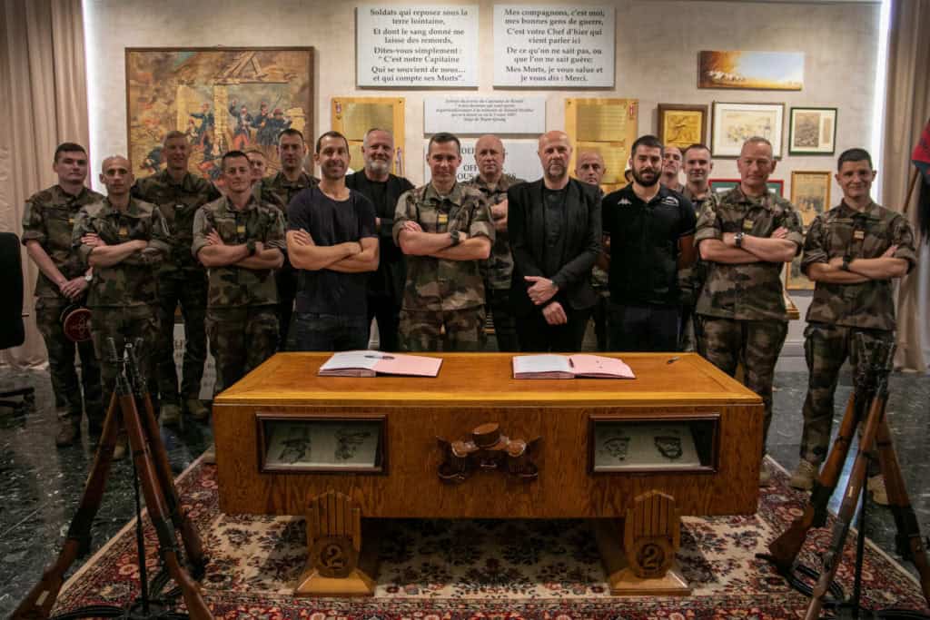 Handball : l’USAM Nîmes Gard et le 2ème Régiment étranger d’infanterie deviennent partenaires !