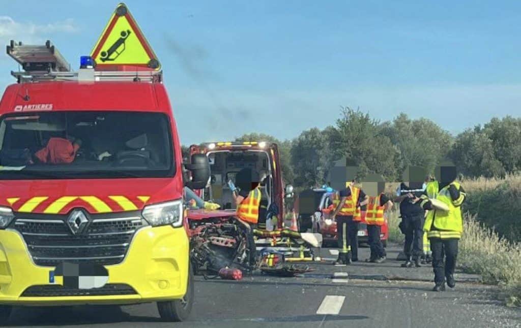 Hérault : important accident en cours entre Béziers et Bédarieux
