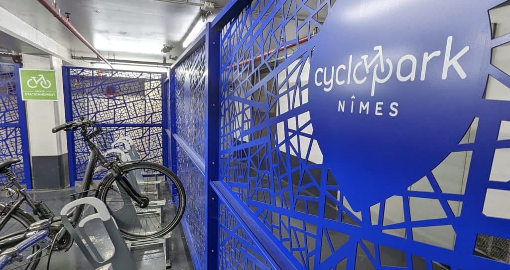 Gard : un nouveau cyclopark au parking des Arènes de Nîmes