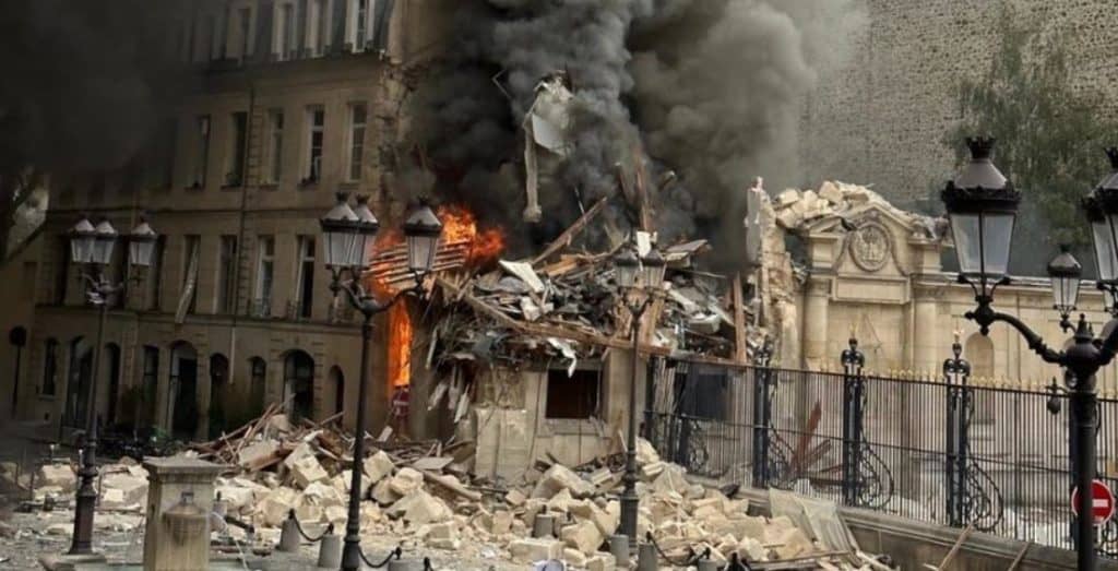 Paris : Une violente explosion au gaz dans le 5ème arrondissement