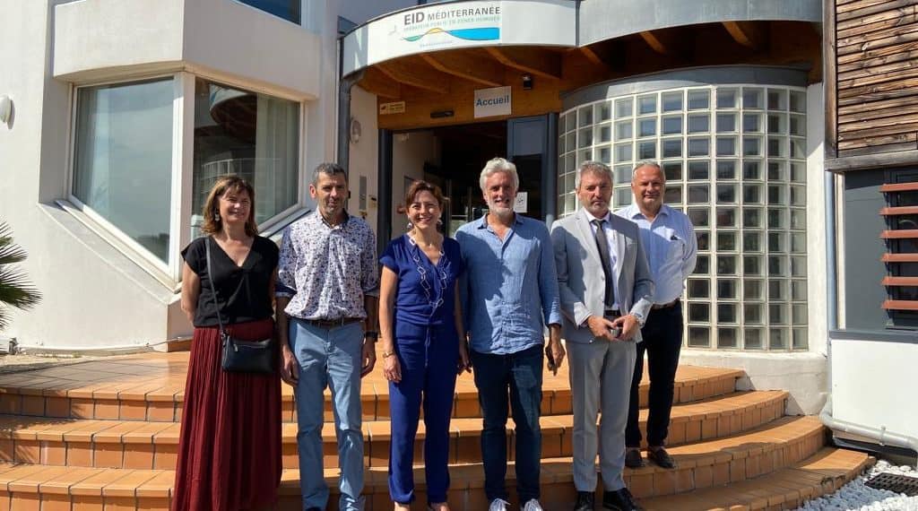 Hérault : agir contre la prolifération des moustiques, Carole Delga en visite à l’EID Méditerranée