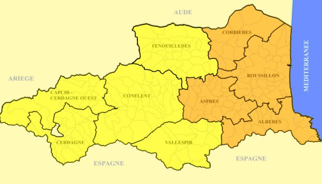 Pyrénées-Orientales : risque d’incendie élevé dans l’est du département