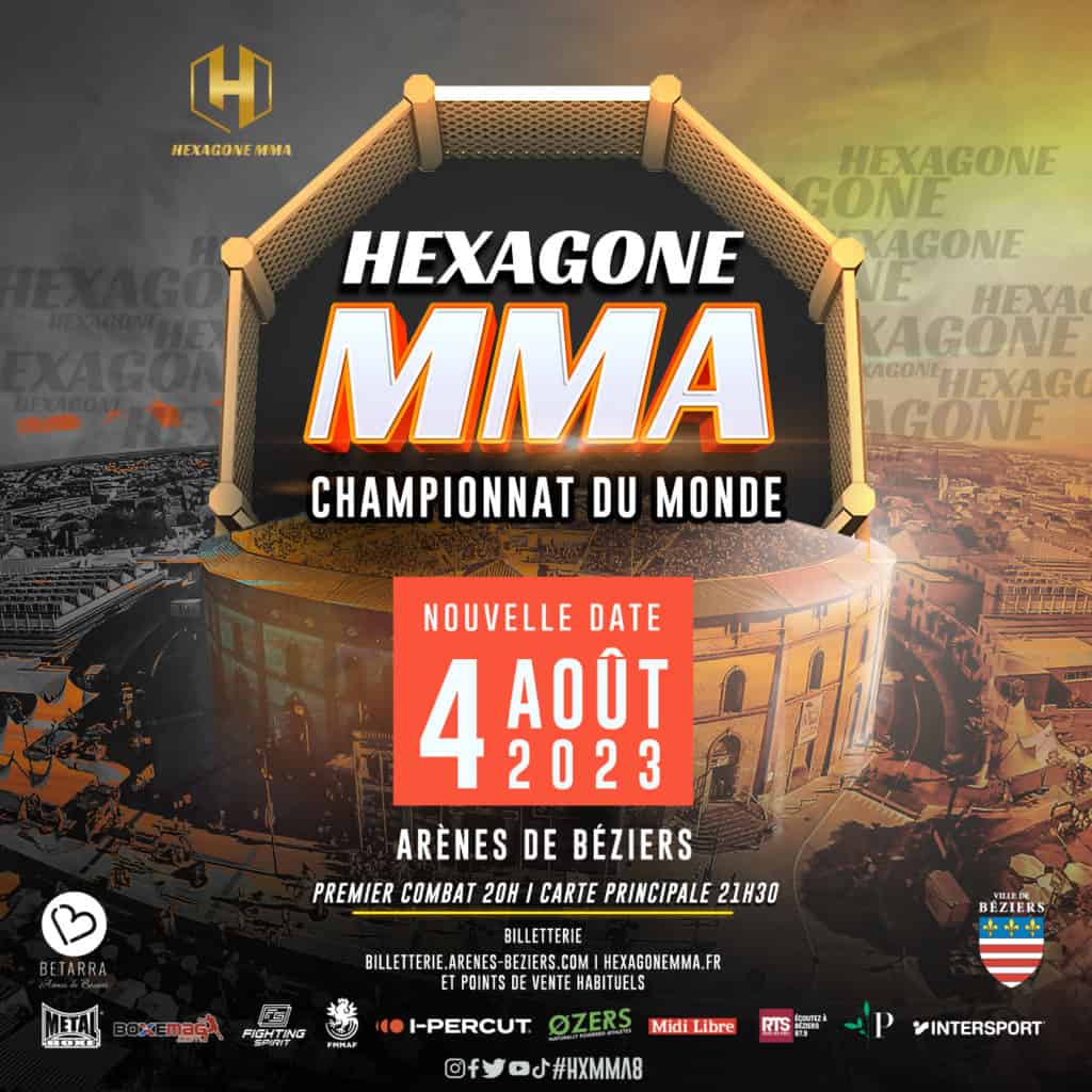 Hérault : championnat du monde « Hexagone MMA » aux Arènes de Béziers