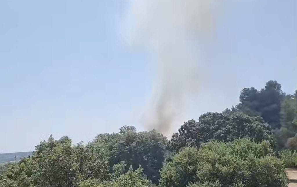 Gard : incendie en cours en Gardonnenque, les pompiers à pied d’œuvre