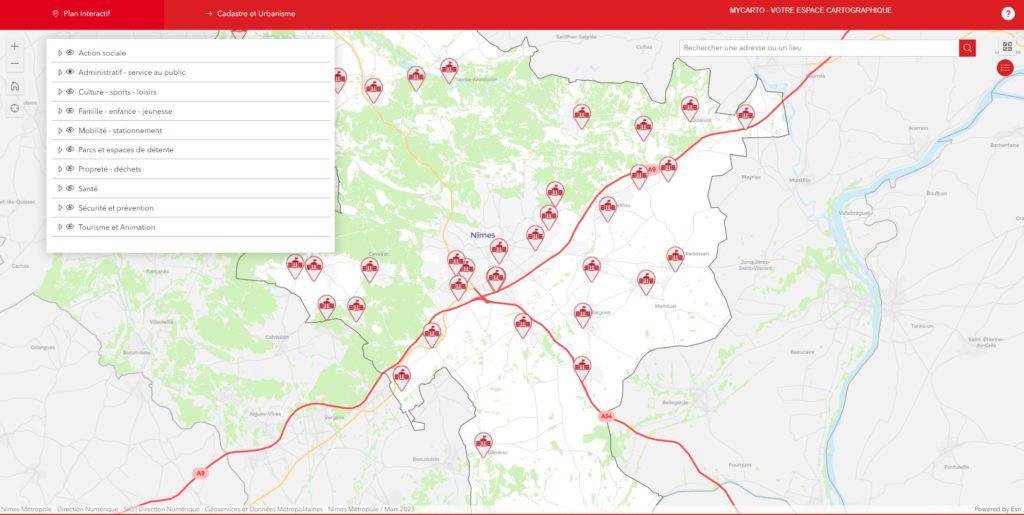 Nîmes : un nouveau dispositif interactif pour mieux localiser les services publics