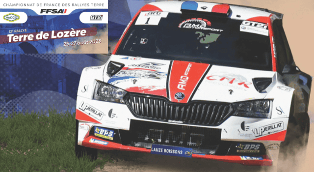 Rallye Terre de Lozère 2023 : l’événement incontournable se déroulera du 25 au 27 août