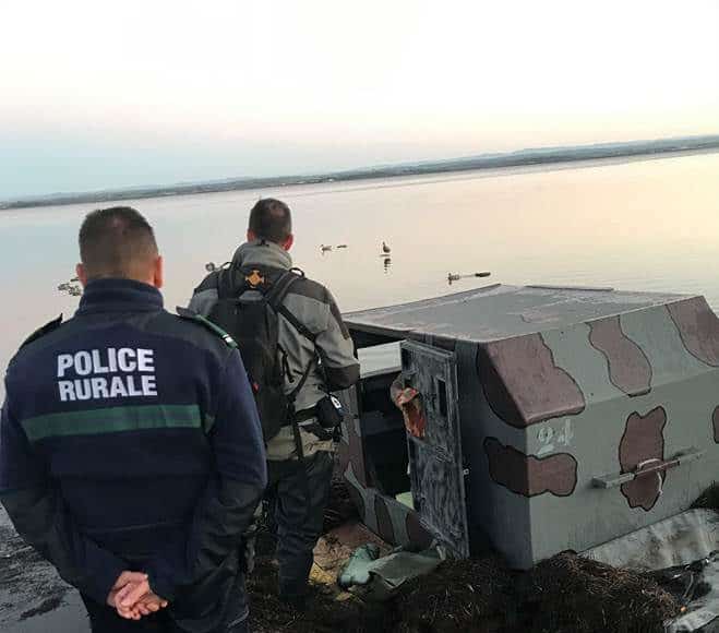 Hérault : contrôle nocturne de la chasse au gibier d’eau au Lido de Thau
