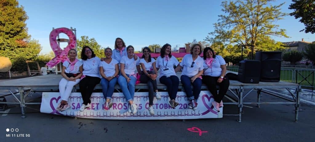 Gard : une journée en rose à Sauzet pour l’opération Octobre Rose