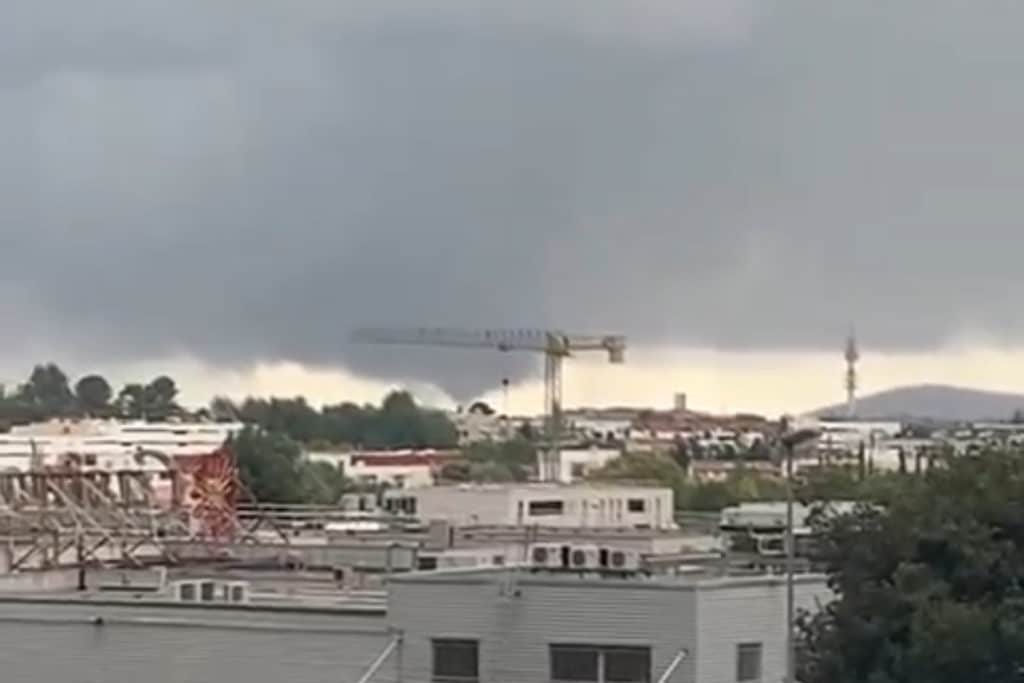 Météo : orages en cours entre Montpellier et le Gard, probable tornade