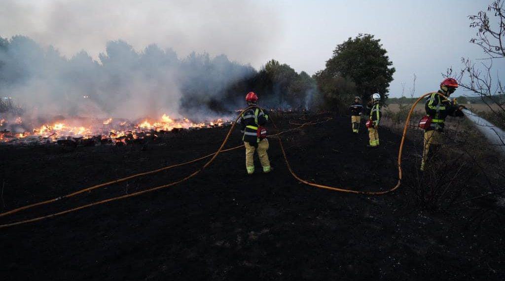 Nîmes : cette nuit, un feu détruit des cabanons et de la végétation