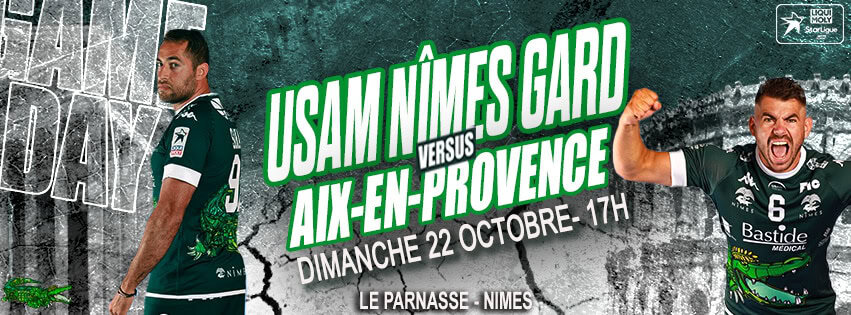Jeu concours : gagnez vos places pour USAM Nîmes Gard – Aix-en-Provence ce dimanche