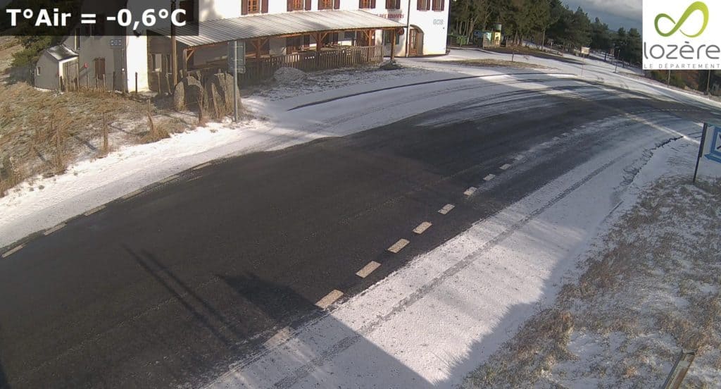 Météo : petit saupoudrage de neige sur l’Aigoual et la Lozère ce mardi