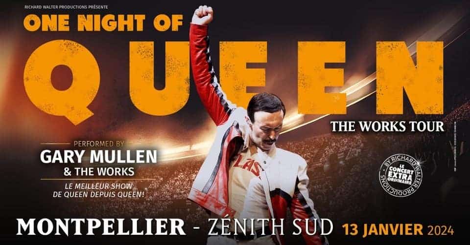 Jeu concours : gagnez vos places pour One Night of Queen à Montpellier