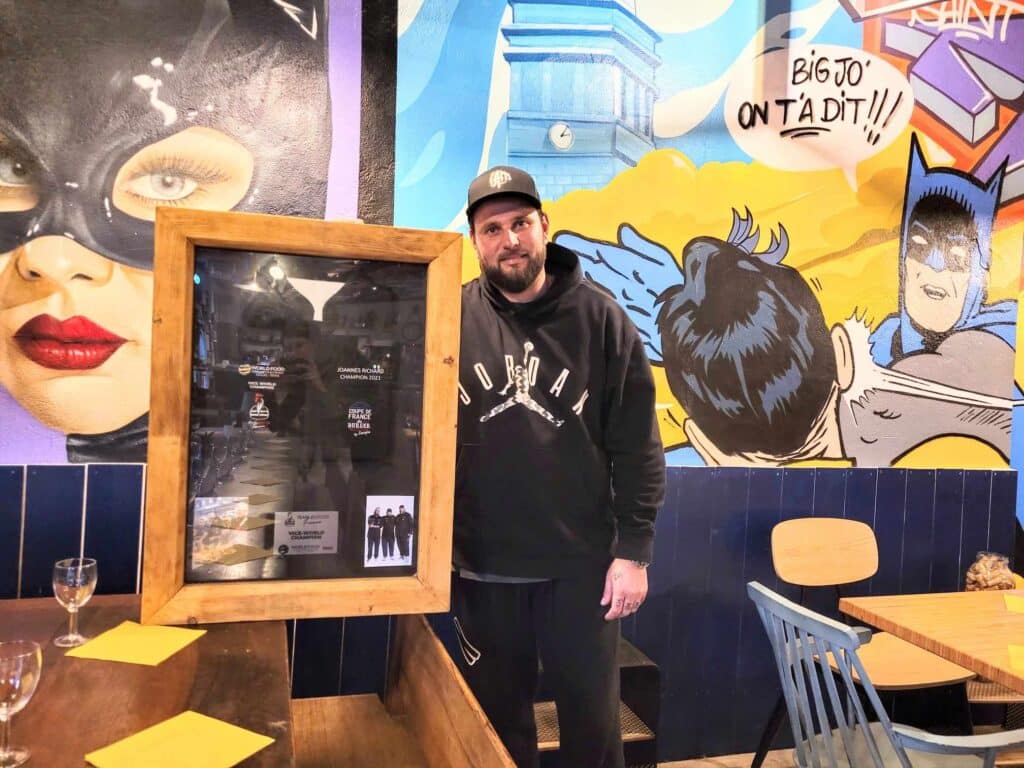 Burger : le Nîmois Joannes Richard sur le toit du monde