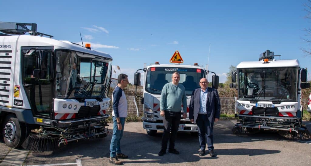 Gard : deux nouvelles balayeuses et un camion plateau à la CCBTA