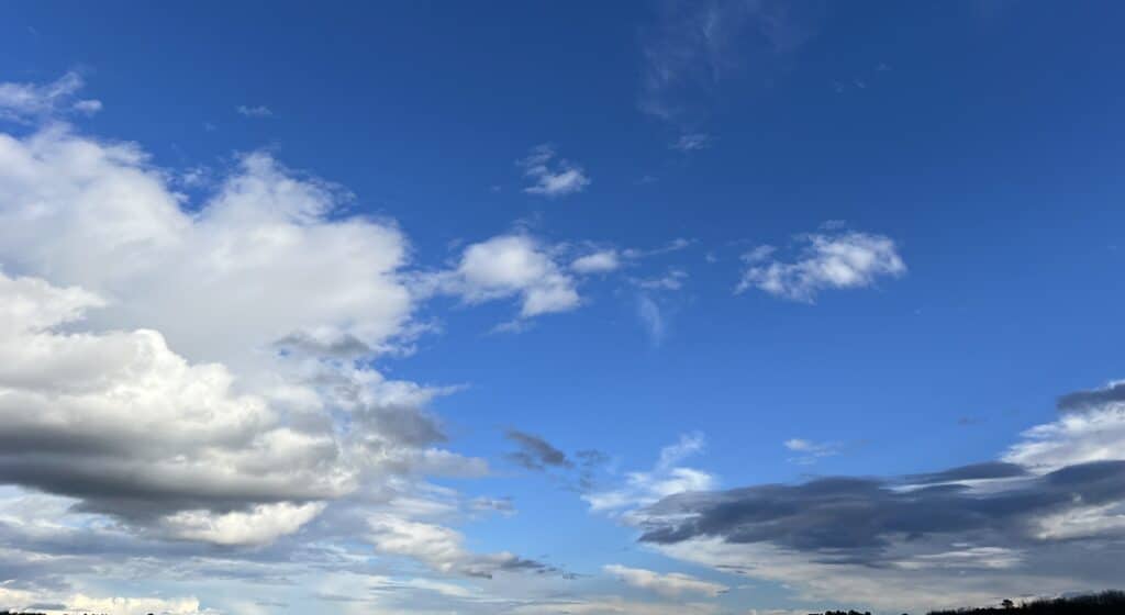 météo ciel bleu
