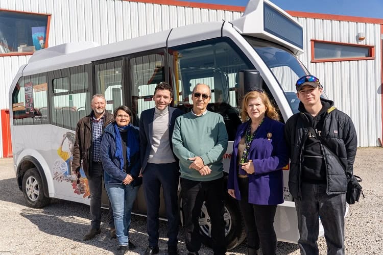 Gard : une navette municipale flambant neuve est arrivée ce vendredi à Beaucaire