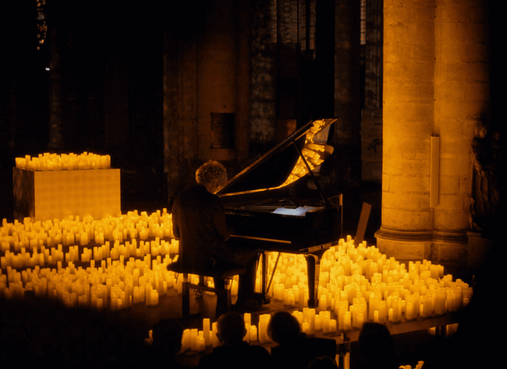 Nîmes : la magie de la musique à la lueur des bougies