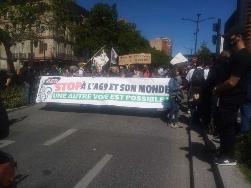 Toulouse : nouvelle forte mobilisation contre l’autoroute A69