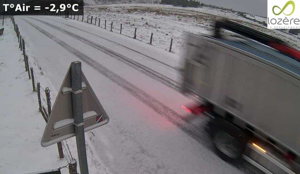 Météo : l’Aigoual et la Lozère sous la neige ce jeudi 18 avril !