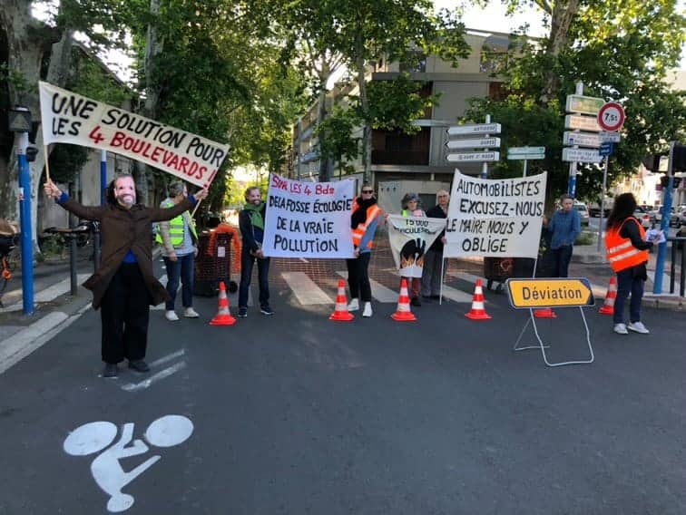 Montpellier : nouveau coup de colère du collectif des 4 Boulevards
